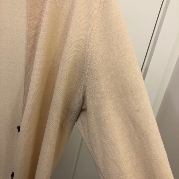 Light yellow banana republic cardigan - Picture 7 of 8